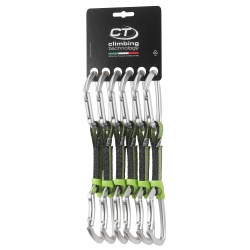 Zestaw ekspresów Climbing Technology LIME SET NY 12 cm - silver/ x6