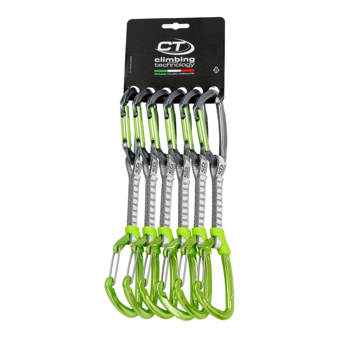 Zestaw ekspresów Climbing Technology LIME-M SET DY/ x5 - 12 cm ANODIZED