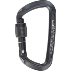 Karabinek Climbing Technology D-SHAPE SG - black
