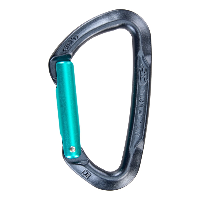 Karabinek Climbing Technology LIME S - grey/ blue marine