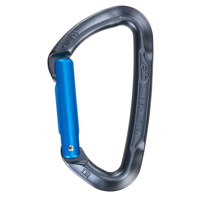 Karabinek Climbing Technology LIME S - grey/ blue