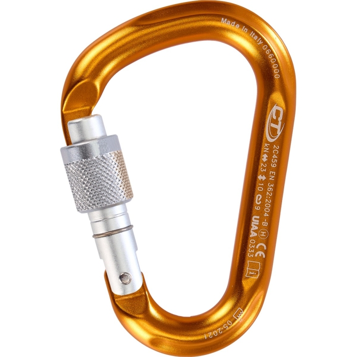 Karabinek Climbing Technology SNAPPY SG - orange