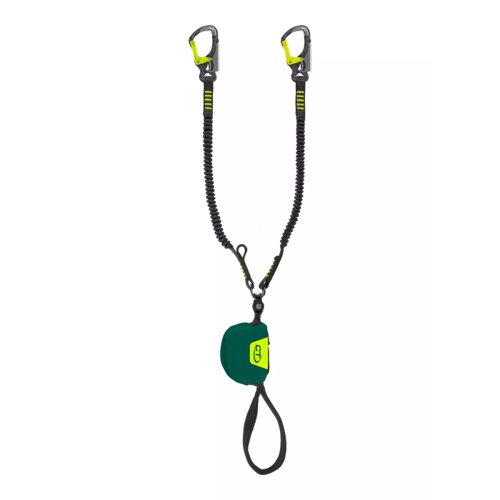 Lonża via ferrata Climbing Technology TOP SHELL COMPACT - green/ lime