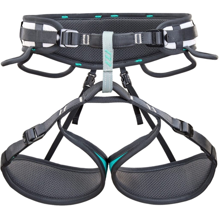 Uprząż Climbing Technology ASCENT - aquamarine/ silver