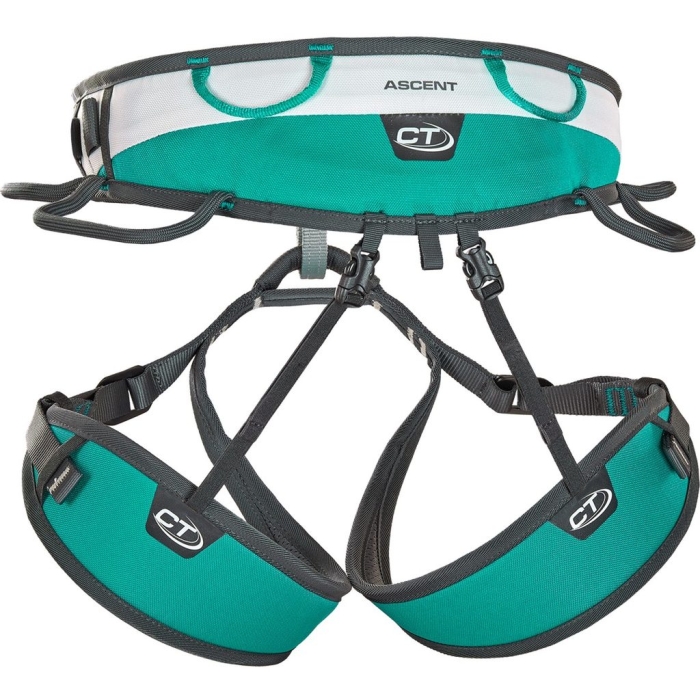 Uprząż Climbing Technology ASCENT - aquamarine/ silver