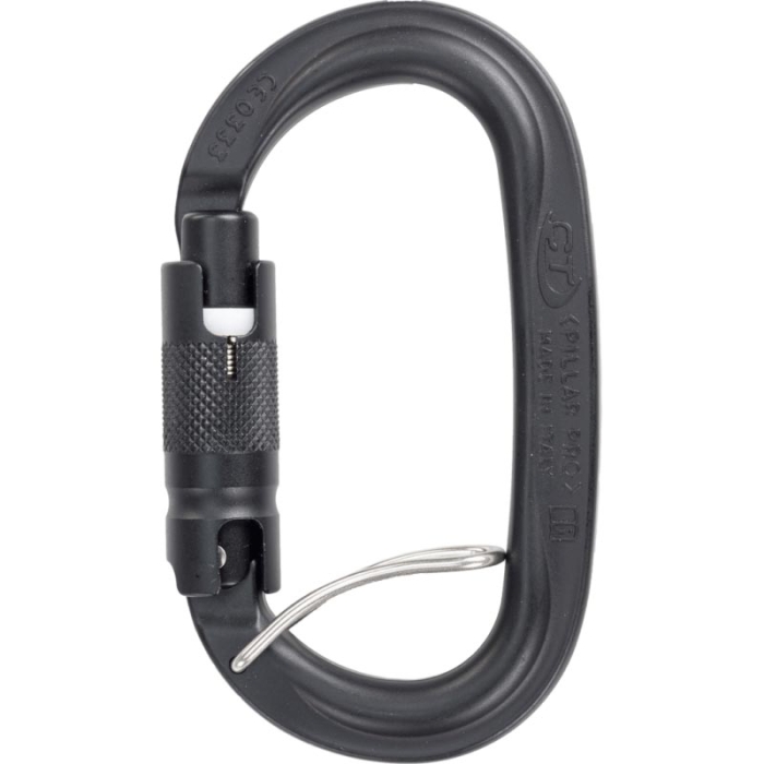 Karabinek Climbing Technology PILLAR PRO TGL - black