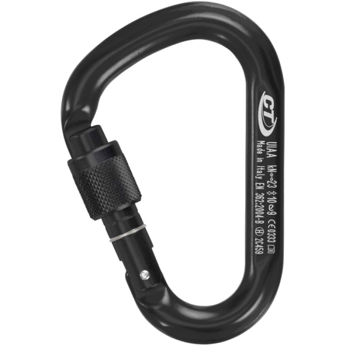 Karabinek Climbing Technology SNAPPY SG - black
