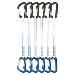Zestaw ekspresów DMM SPECTRE BLUE 25 cm/ 6 PACK