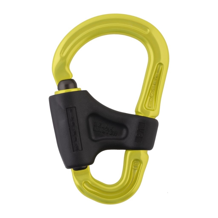 Karabinek DMM BELAY MASTER - Lime