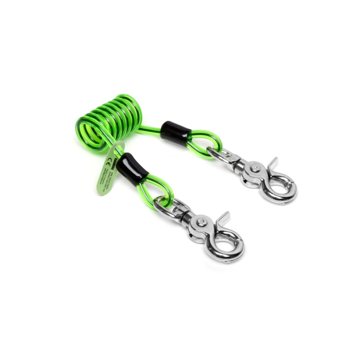 Lonża narzędziowa NLG SHORT COIL TOOL LANYARD QUICK CLIP