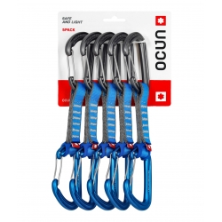 Zestaw ekspresów OCUN HAWK QD WIRE PAD 16mm/ 10cm/ 5-pack/ blue