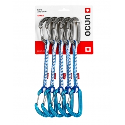 Zestaw ekspresów Ocun KESTREL QD DYN 8mm/ 15cm/ 5-pack/ blue