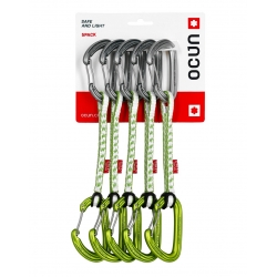 Zestaw ekspresów Ocun KESTREL QD DYN 8mm/ 15cm/ 5-pack/ green