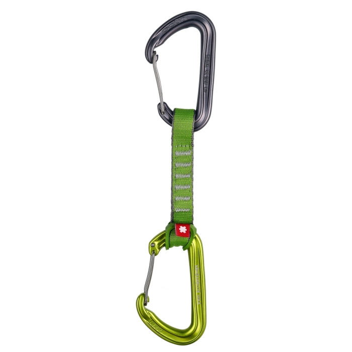Zestaw ekspresów OCUN HAWK QD WIRE PAD 16mm/ 10cm/ 5-pack/ green