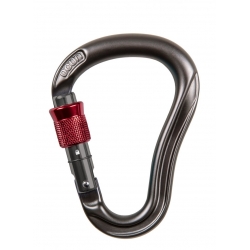 Karabinek Ocun EAGLE HMS SCREW - Anthracite/ Red