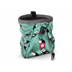 Woreczek na magnezję Ocun LUCKY - Shoes Turquoise