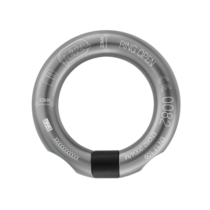 Kolucho otwierane Petzl RING OPEN - BLACK