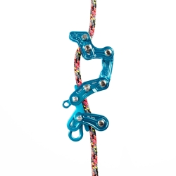 Przyrząd Notch ROPE RUNNER PRO TEAL