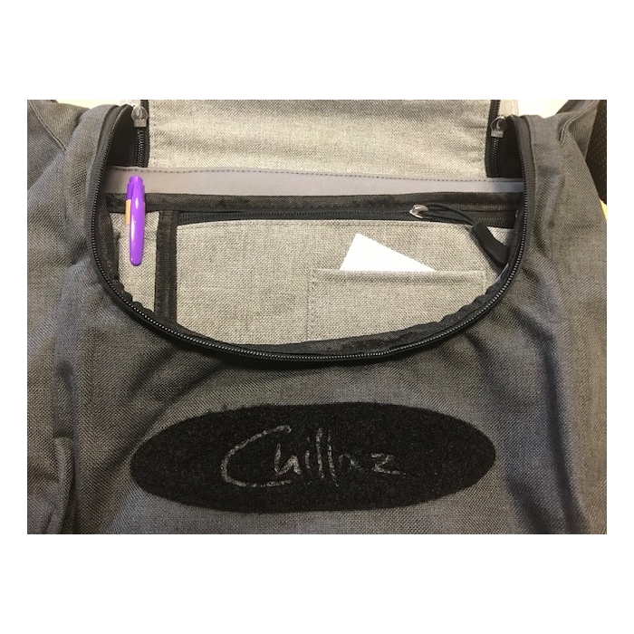 Torba Chillaz CLIMBING LOGO SMALL - anthrazit/ melange