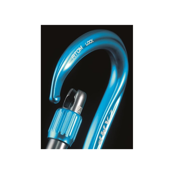 Karabinek Camp HMS ATOM lock Blue