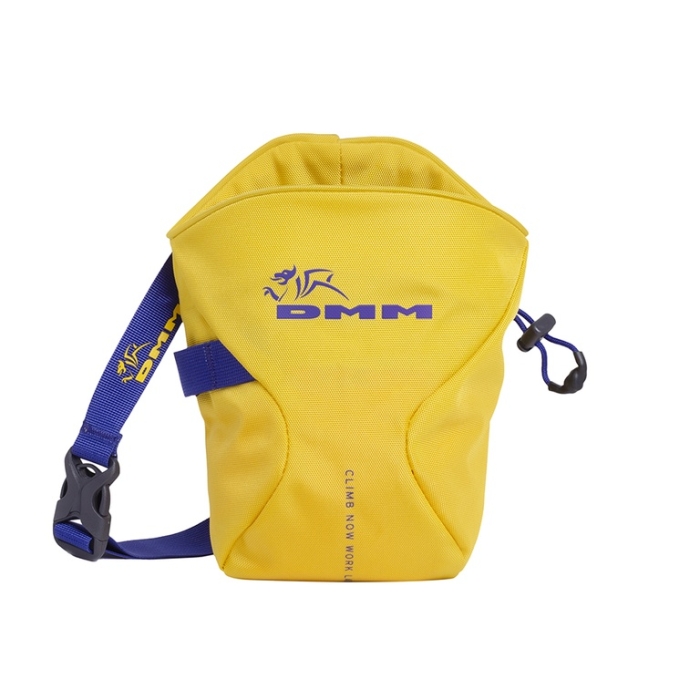 Woreczek na magnezję DMM TRACTION YELLOW